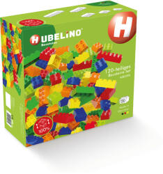 Hubelino Cuburi colorate de construit Hubelino tip lego (120 piese) (400390) - drool