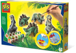 SES Creative Set creativ mulaj si pictura - Dinozauri (01406)