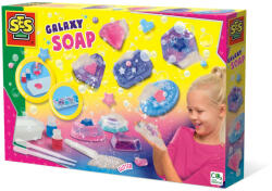 SES Creative Set creativ copii - Creare sapun cu efect de galaxie (14765) - drool