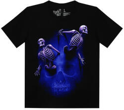  Kék Koponya - Férfi / Unisex Koponyás Póló -4XL