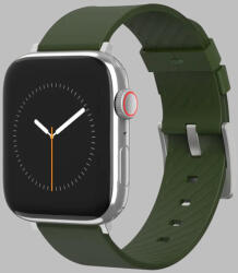 Moment EveryDay bőr szíj Apple Watch-hoz - 42/44/45mm - Zöld bőr (320-034)