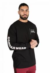 Gorilla Wear - Boise Oversized Long Sleeve - Black - Boise Oversized Hosszú Ujjú Póló - Fekete