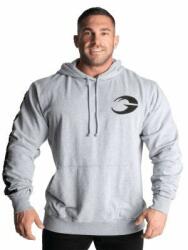 GASP INC - Distressed Hood - Férfi Kapucnis Pulóver - Világos Szürke