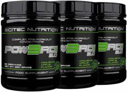 Scitec Nutrition - POW3RD! 2.0 - COMPLEX PRE-WORKOUT CONCENTRATE - 3 x 350 G