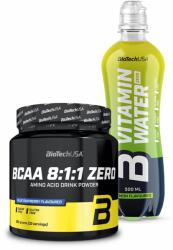 BioTechUSA - BCAA 8: 1: 1 - AMINO ACID DRINK POWDER - 250 G + AJÁNDÉK VITAMIN WATER ZERO