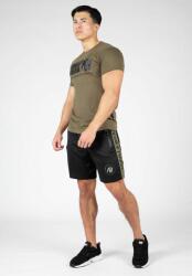 Gorilla Wear - Atlanta Shorts - Black/green - Férfi Rövidnadrág Fekete/zöld