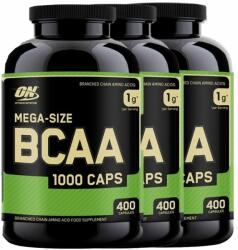 Optimum Nutrition - Bcaa 1000 Caps - Branched Chain Amino Acids - 3 X 400 Kapszula