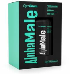 GymBeam - Alpha Male Testo Booster - Növényi Alapú Tesztoszteron Optimalizáló Formula - 120 Kapsz