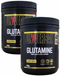 Universal Nutrition - GLUTAMINE - PURE L-GLUTAMINE POWDER - ÍZESÍTETLEN TISZTA GLUTAMIN POR - 2 x 600 G