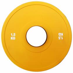 MFefit - OLYMPIC CHANGE PLATE - OLIMPIAI SÚLYTÁRCSA - 1, 5 KG