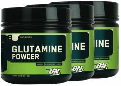 Optimum Nutrition - Glutamine Powder - 3 X 600 G