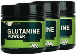 Optimum Nutrition - Glutamine Powder - 3 X 630 G