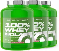 Scitec Nutrition - 100% WHEY ISOLATE - 3 x 2000 G
