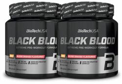 BioTechUSA - BLACK BLOOD NOX+ - EDZÉS ELŐTTI ITALPOR - 2 X 330 G