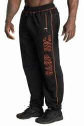 GASP INC - Division Sweatpant - Melegítőnadrág - Fekete/narancs