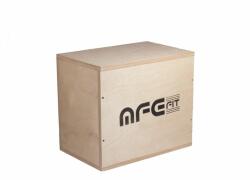 MFeFIT - PLYOMETRIC BOX - SMALL - KISMÉRETŰ PLYO DOBOZ FÁBÓL - 30 x 40 x 46 CM