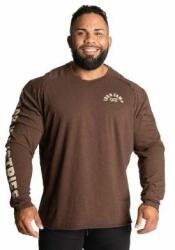 GASP INC - Throwback Long Sleeve Tee - Férfi Hosszúujjú Póló - Barna