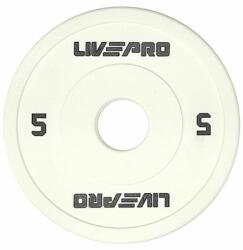 LIVEPRO - Urethane Change Plate - Uretán Olimpiai Súlytárcsa - 5 Kg Súlytárcsa