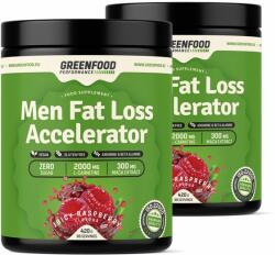 GreenFood Nutrition PERFORMANCE - MEN FAT LOSS ACCELERATOR - ZSÍRÉGETÉST GYORSÍTÓ ITALPOR - 2x420 G