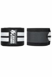 Gorilla Wear - Knee Wraps - Térdbandázs - Fekete/fehér - 200 Cm