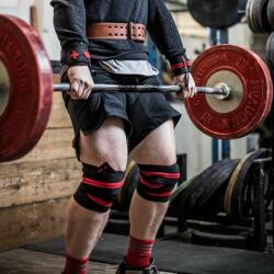 HARBINGER - Red Line Knee Wraps - Profi Térdbandázs - 200 Cm