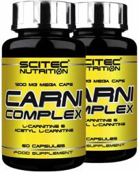 Scitec Nutrition - CARNI COMPLEX - 1200 MG L-CARNITINE FORMULA - 2 x 60 KAPSZULA