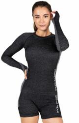 Gorilla Wear - Selah Seamless Long Sleeve - Black - Női Hosszúujjú - Fekete