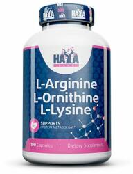 Haya Labs - L-arginine, L-ornithine, L-lysine - 100 Kapszula