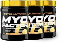Scitec Nutrition - MYOFACTOR - ÉTREND KIEGÉSZÍTŐ ITALPOR - BARACKOS ICE TEA - 3 x 285 G