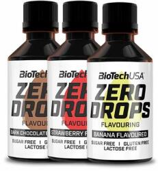BioTechUSA - Zero Drops - ízesítőcsepp - 3 X 50 Ml
