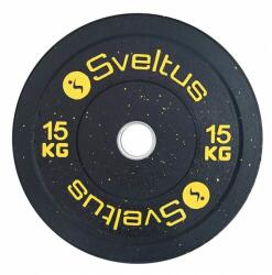 Sveltus - Olympic Disc Bumper - Gumiőrlemény Súlyzótárcsa - 15 Kg Súlytárcsa
