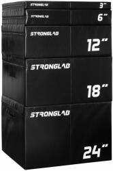 Stronglab Fitness Stronglab - Plyo Box Set - Négyrészes Puha Pliometrikus Doboz Szett - 15-30-45-60 Cm