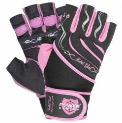 Power System - Gloves Rebel Girl-pink Ps 2720 - Női Fitness Kesztyű Pink
