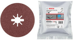 Bosch 125 x 22, 23 mm | Granulatie: 80 | disc fibra vulcanica 25 buc (2608621796)