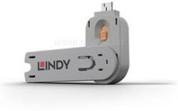 Lindy USB Type A Port Blocker Key, orange (LINDY_40623) (LINDY_40623)