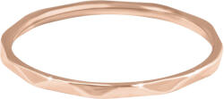 Troli Minimalista aranyozott gyengéd kivitelezésű gyűrű RoseGold 57 mm