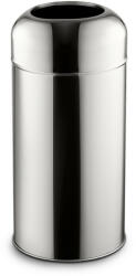 Dayco Metal Fedél nélküli, rozsdamentes acél szemetes kuka, 40 L, 28X67CM, fényes 430SS (DM0890) - alphadenthigienia