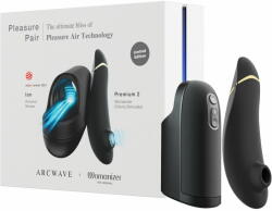 Arcwave Pleasure Pair Set Ion + Womanizer Premium 2 Black Vibrator