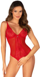 Obsessive Chilisa Crotchless Teddy Red XS/S
