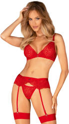 Obsessive Chilisa 3-pcs Set Red XS/S