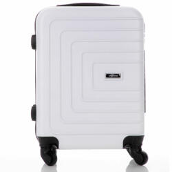 Rhino Keményfalú Bőrönd kabin méret ÚJ WIZZAIR RYANAIR méret white színben (R_0315_white)