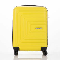 ORMI Keményfalú Bőrönd kabin méret ÚJ WIZZAIR RYANAIR méret (0315_yellow)