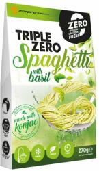  Forpro ZERO CARB Triple Zero Spagetti Basil (bazsalikom) tészta - 270g - vitaminbolt
