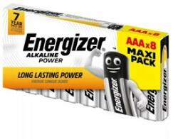 Energizer Power alkáli tartós mikro elem AAA LR03 8 db (7638900410631)