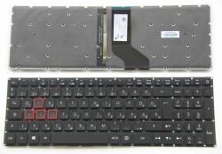 Acer Aspire VN7-593G piros háttérvilágítással (backlit) gyári fekete magyar (HU) laptop/notebook billentyűzet