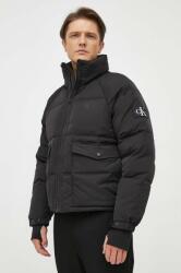 Calvin Klein Jeans rövid kabát férfi, fekete, téli - fekete L - answear - 106 990 Ft