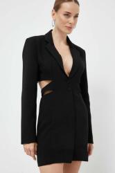Bardot ruha fekete, mini, testhezálló - fekete XS - answear - 42 990 Ft