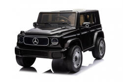 Hollicy Masinuta electrica pentru copii, Mercedes EQG 140W 12V 9Ah, Premium, culoare Neagra