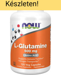 NOW NOW L-Glutamine 500 mg 120 kapszula