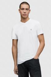 AllSaints - Póló Tonic V-neck - fehér XL